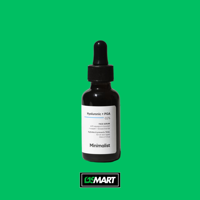 Minimalist Hyaluronic + PGA 2% Serum 30ml – Deep Hydration for All Skin Types Images