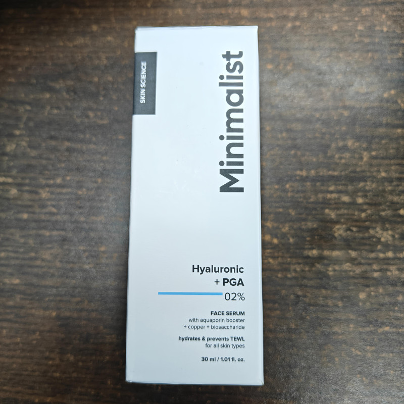 Minimalist Hyaluronic + PGA 2% Serum 30ml – Deep Hydration for All Skin Types Images
